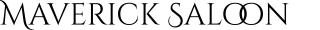 Maverick Saloon Logo